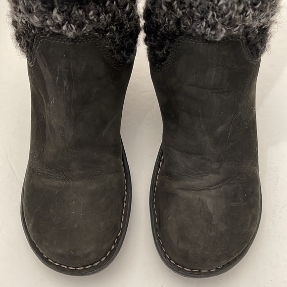 UGG WINTER WEDGED KNIT BOOTS WOMENS SIZE 6 - Picture 4 of 14